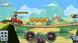 Hill Climb Racing 2 Adventure Mode New Record 650 Meters ( Robotoid Gaming )