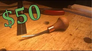 Making a $50 Wood Carving Gouge
