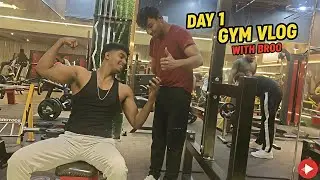 First day try vlog with Broo.....