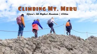 CLIMBING MT. MERU IN TANZANIA