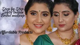 Step by Step South Indian Bridal Self Makeup Look | Lockdown Bride👰👰👰
