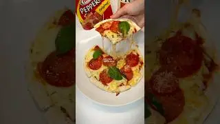 Crispy Cheesy Tortilla Pizza 🍕🧀 &ndash; How Is It This Good AND Easy?🔥 #asmrfood #mukbang