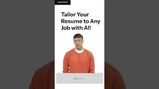 Tailor Your Resume to ANY Job Using ChatGPT! #shorts