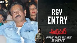 RGV Grand Entry | Officer Pre Release Event | Nagarjuna | Myra Sareen | Ram Gopal Varma | #Officer