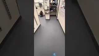 Epoxy floor in commercial kitchen