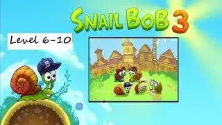 Snail Bob 3 : Level 6-10 | including time modes