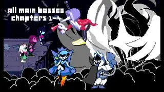 All DELTARUNE final bosses : Chapters 1-4