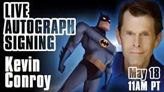 Kevin Conroy (Voice of Batman) Livestream Signing