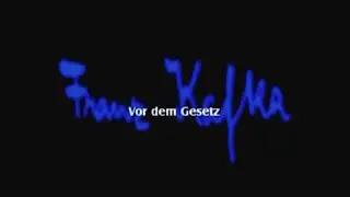 Franz Kafka - Before the Law eng subtitles