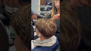MEN&rsquo;S HAIR COLOR @ HIGHLIGHTS #professional #hairstylist #colorist #patongphuket