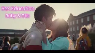 Sex Education Otis & Ruby Asa Butterfield & Mimi Keene