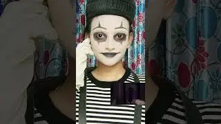 Movie:The mime 😁 1st time try.... #foryou #themime #tanjidaafrin #reels #faceart  #lookrecreation