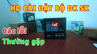 HƯỚNG DẪN CÀI ĐẶT BỘ ĐIỀU KHIỂN TỤ BÙ #SK #QR-X6 #QR-X4 | Các lỗi lắp đặt thường gặp