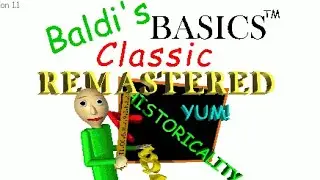 Baldis basics classic remastered Android gameplay