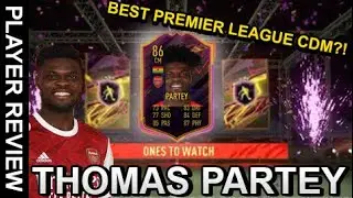 BEST PREMIER LEAGUE CDM?! FIFA 21: 86 OTW THOMAS PARTEY PLAYER REVIEW!! FIFA ULTIMATE TEAM
