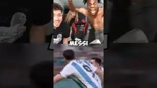 IShowSpeed Reacts to Messi's Goal Vs Mexico! 😂