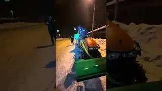 Kubota B2441 NeoStar в полном фарше едет в Абакан #минитрактор #трактор #kubota #купитьтрактор #снег