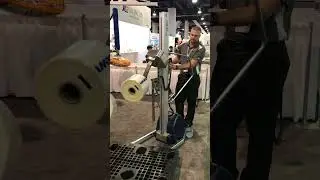 TAWI | Lift trolley with a Core Gripper for Roll handling