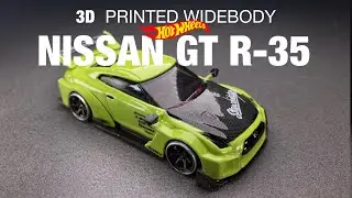 3D Printed Widebody for Hot Wheels