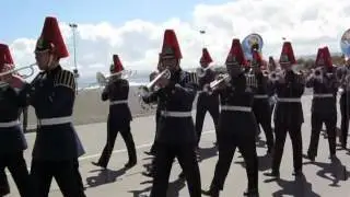 Banda Instrumental Escuela Militar - Desfilan las Escuelas - Pichilemu