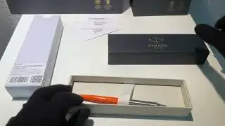 Шариковая ручка Parker (Паркер) Jotter Originals Orange Chrome CT