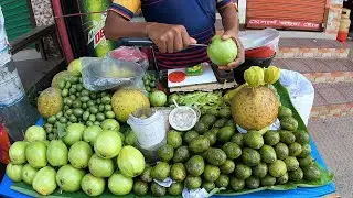 Tasty Masala Pyara Makha! Garden Fresh Healthy Street food in Bangladesh