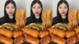 【MUKBANG】【ASMR】 DELICIOUS HOMEMADE DISHES | EATING SHOW | CHINESE FOOD | #food #mukbang 食べる|吃播 #咀嚼音