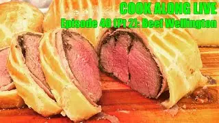 Cook Along Live: Pastry & Tenderloin Prep for Beef Wellington