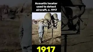 Before Radar: WWI Sound Detection Tech to Track Enemy Aircraft!