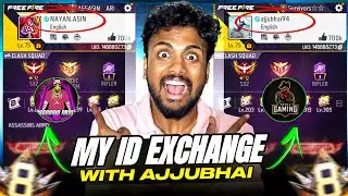 My ID Got Exchange With Ajjubhai 😱 Prank On Youtubers - Garena Free Fire Max 