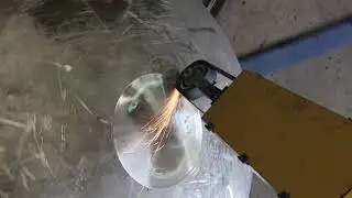 Dished Head Cone Head Polishing Machine