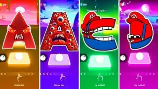 Evil Alphabet Lore 🆚 Alphabet Lore Monster 🆚 Super Mario Alphabet Lore. 🎶 Who Is Best?🎵 Tell We? 😍