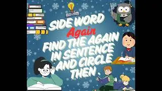 Again /side word again /use of side word in sentence/ interesting word for kids/English vocabulary