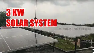 3 kw Solar Power Plant | Subsidy Scheme | PM Suryaghar Bijili Muft yojna | Flyline | Murickens Group