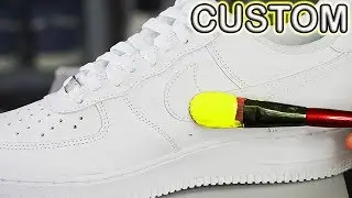 Custom AIR FORCE 1's! 🎨 (Giveaway)