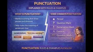 Punctuation Marks and Their Uses | English Grammar (part-1)