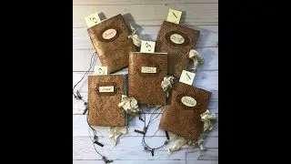 (SOLD OUT) 4x6 Pocket Journals-Link to view in Etsy Shop below: