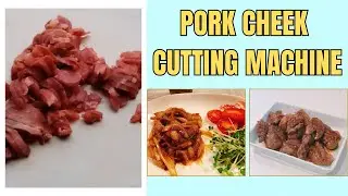 PORK CHEEK CUTTING（豚コメカミカット・スライサー）