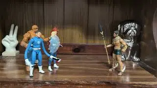 The Fantastic Four vs Namor the Sub-Mariner 