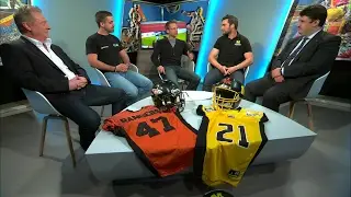 Schlagabtausch vor American Football-Derby zwischen Munich Cowboys und München Rangers.