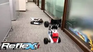 Team Associated Reflex 14T Truggy jumps gone wild