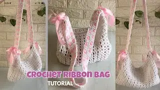 Cute Crochet Bag Tutorial 🧶 | Soft & Aesthetic Handmade Bag | Trending and Easy