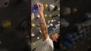 Retrying my first moonboard V10 #climbing #bouldering #moonboard