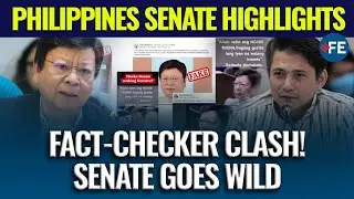 Philippines Senate: Padilla vs Marcoleta Turns Explosive | Fact-Checker Clash Shocks Lawmakers