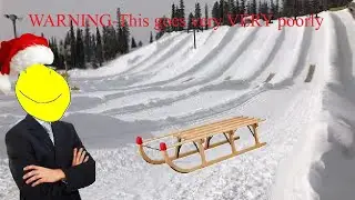 Idiot Tries (And Fails Very Horribly) To Build A Sleigh/Sled For Winter in Gmod An Gets Mildly Upset