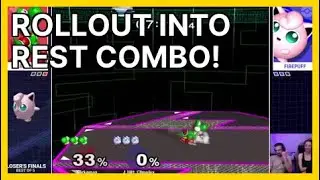 Rollout into Rest Combo! (toniisaur) | Smash Melee Highlights
