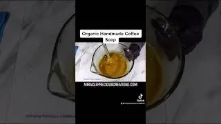 Organic Handmade Coffee Soap    #shorts