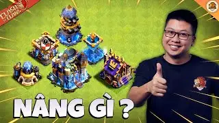 Nh&agrave; Ch&iacute;nh TH18 Mới L&ecirc;n N&acirc;ng G&igrave; Clash of clans | Akari Gaming