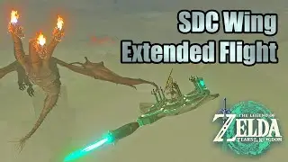 SDC Wing Extended Flight: Controlling a Rocket Wing With Multiple Remote Control Sticks in TotK