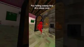 Dont fall asleep first at a sleep over😮😮